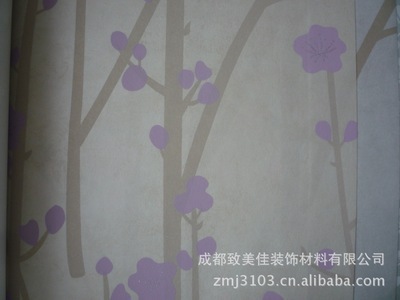 环保无纺布花卉墙纸 打造温馨卧室与雅致客厅的艺术选择